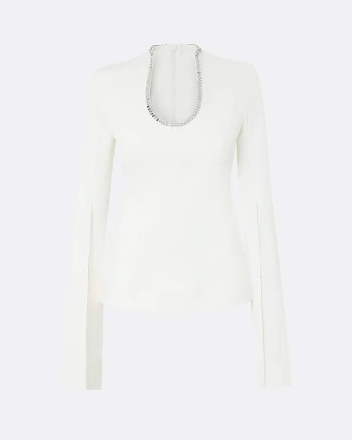 Women Thais Ivory Top Ivory Icons Safiyaa