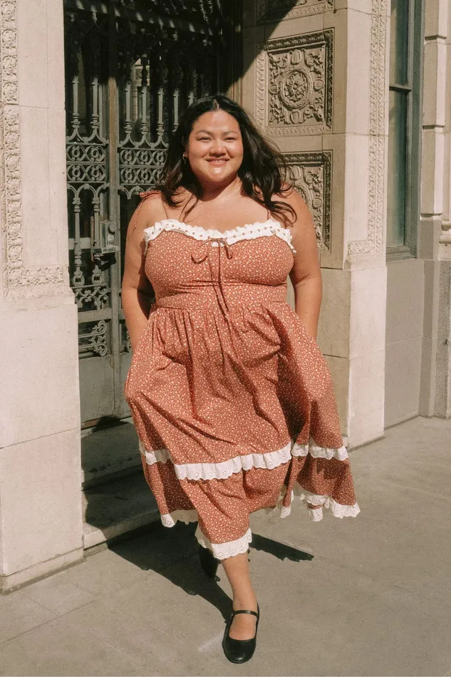 Women The Emma Dress Extended Rooibos Harvest Extended Sizing Christy Dawn Women The Emma Dress Extended Rooibos Harvest Extended Sizing Christy Dawn