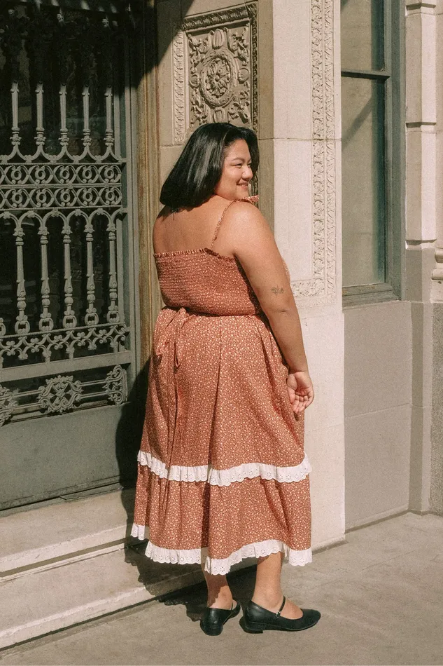 Women The Emma Dress Extended Rooibos Harvest Extended Sizing Christy Dawn Women The Emma Dress Extended Rooibos Harvest Extended Sizing Christy Dawn