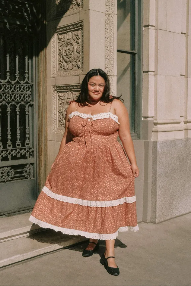 Women The Emma Dress Extended Rooibos Harvest Extended Sizing Christy Dawn Women The Emma Dress Extended Rooibos Harvest Extended Sizing Christy Dawn