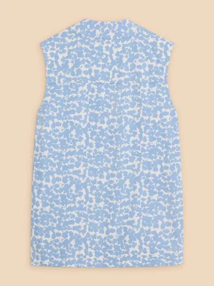 Women TOPS and TEES White Stuff CELIA SHIRT Blue Print Women TOPS and TEES White Stuff CELIA SHIRT Blue Print