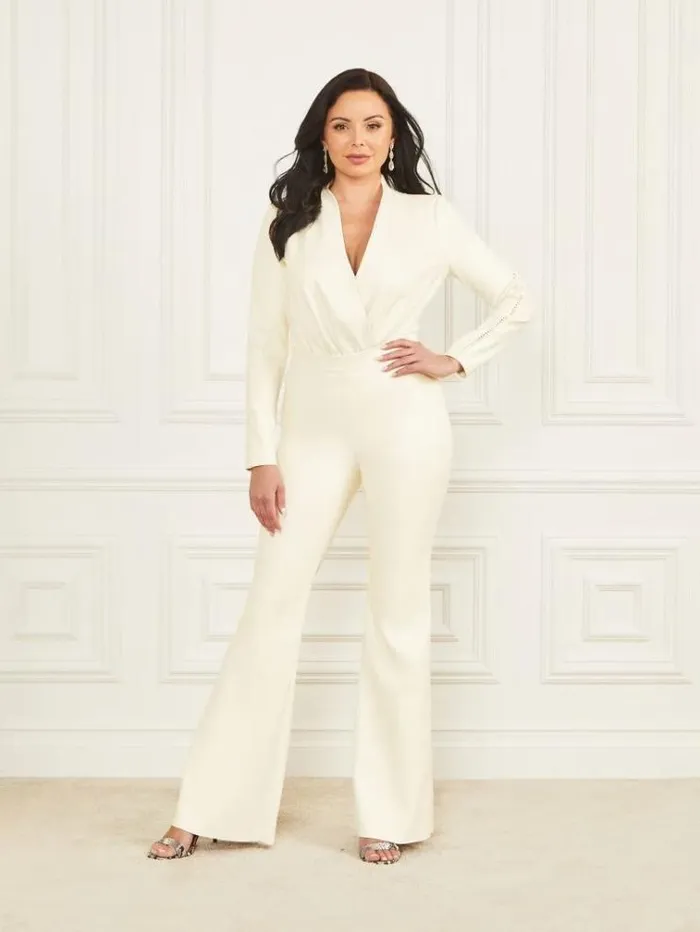 Women Tops And Sweaters Marciano Hype Bodysuit Pale Pearl