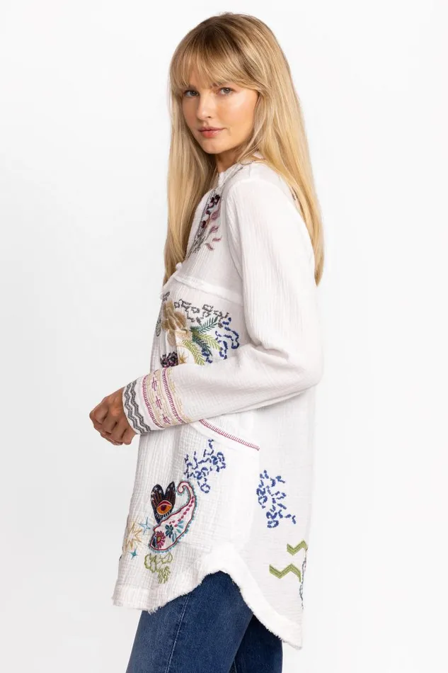 Women Tops Johnny Was LEYVA TUNIC Natural Women Tops Johnny Was LEYVA TUNIC Natural