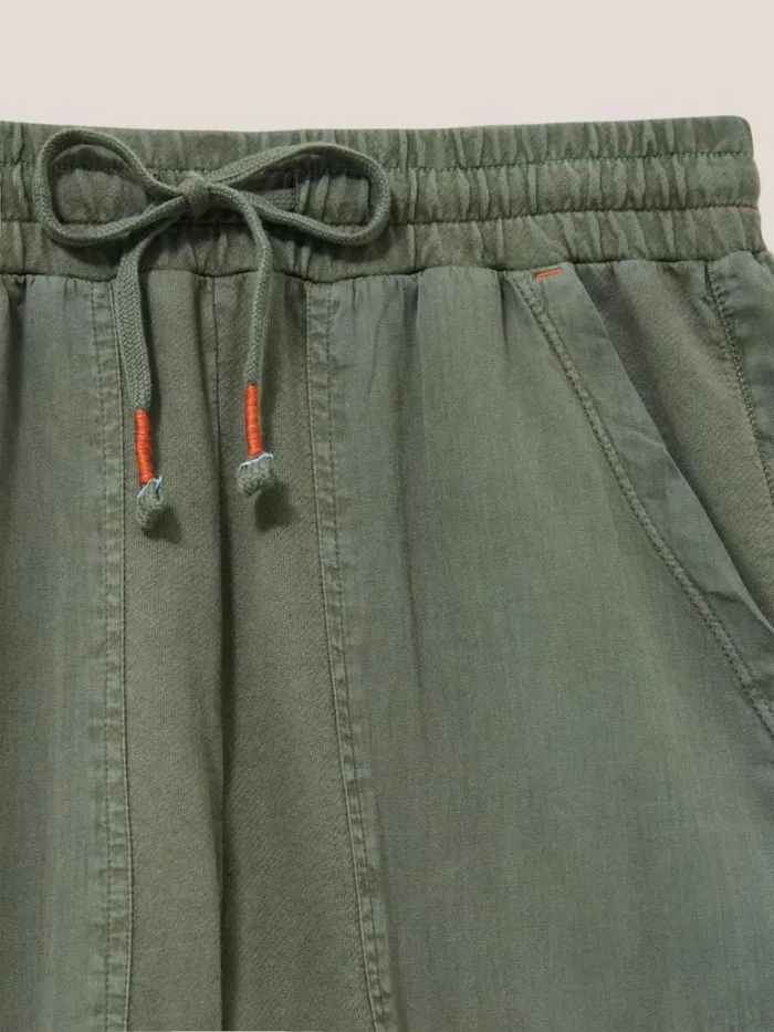 Women TROUSERS White Stuff Ava Jersey Jogger Khaki Green Women TROUSERS White Stuff Ava Jersey Jogger Khaki Green