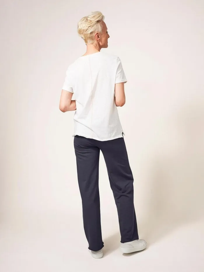 Women TROUSERS White Stuff Dolce Organic Pant Charcoal Grey Women TROUSERS White Stuff Dolce Organic Pant Charcoal Grey