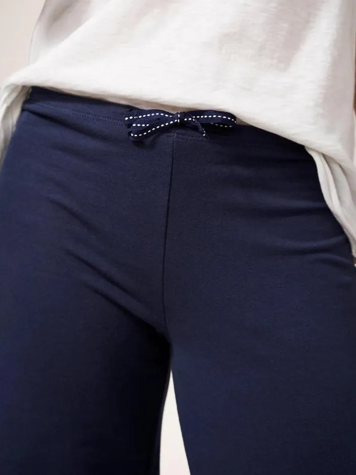 Women TROUSERS White Stuff Dolce Organic Pant Navy Multi