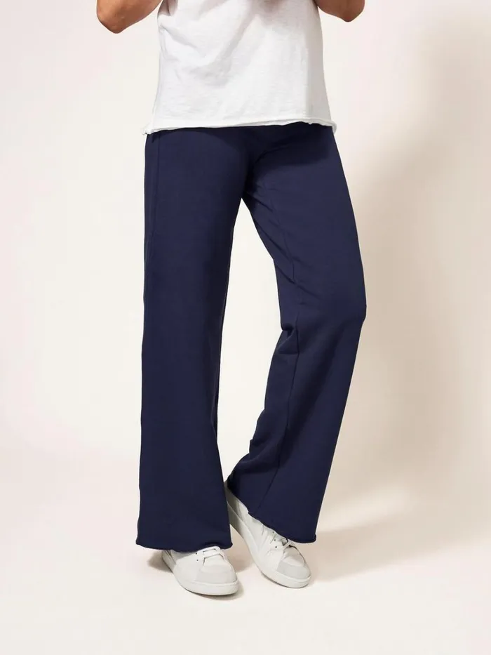 Women TROUSERS White Stuff Dolce Organic Pant Navy Multi Women TROUSERS White Stuff Dolce Organic Pant Navy Multi