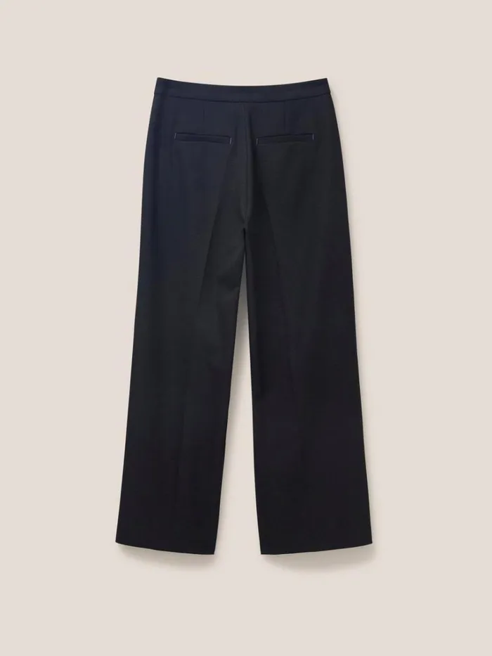 Women TROUSERS White Stuff Jenny Wide Leg Trouser Pure Black Women TROUSERS White Stuff Jenny Wide Leg Trouser Pure Black