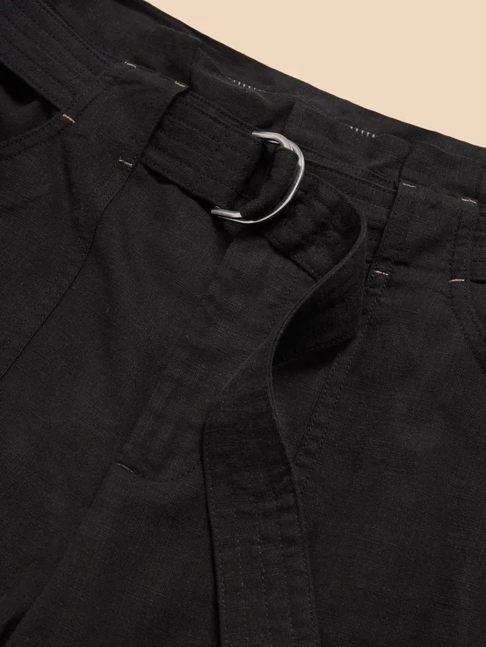 Women TROUSERS White Stuff Teakie Tencel Linen Trouser Pure Black Women TROUSERS White Stuff Teakie Tencel Linen Trouser Pure Black