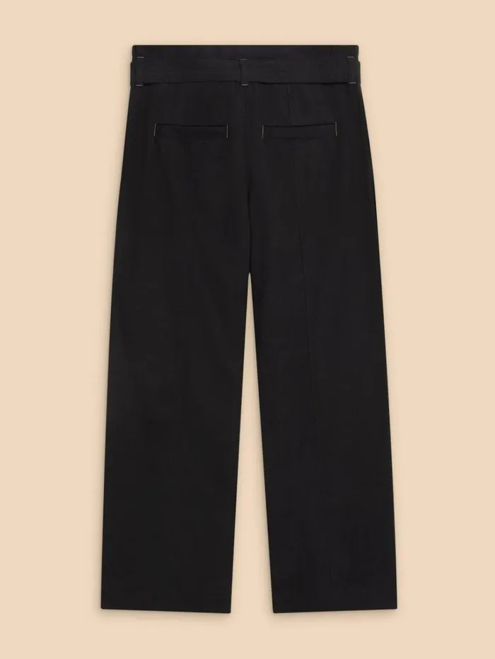 Women TROUSERS White Stuff Teakie Tencel Linen Trouser Pure Black Women TROUSERS White Stuff Teakie Tencel Linen Trouser Pure Black