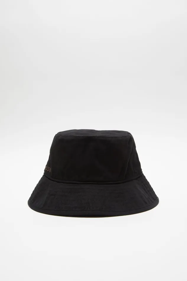 Women Twill Bucket Hat Black Acne Studios Hats