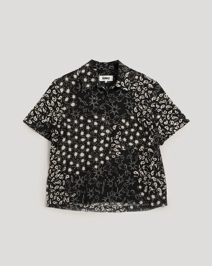 Women Vegas Shirt Black Multi YMC Shirts