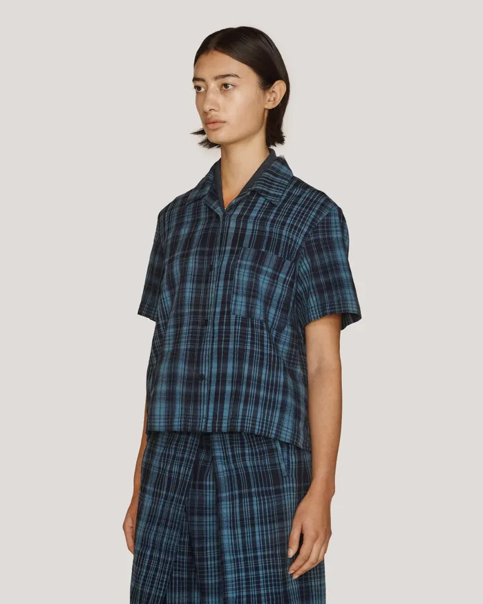 Women Vegas Shirt Indigo YMC Shirts