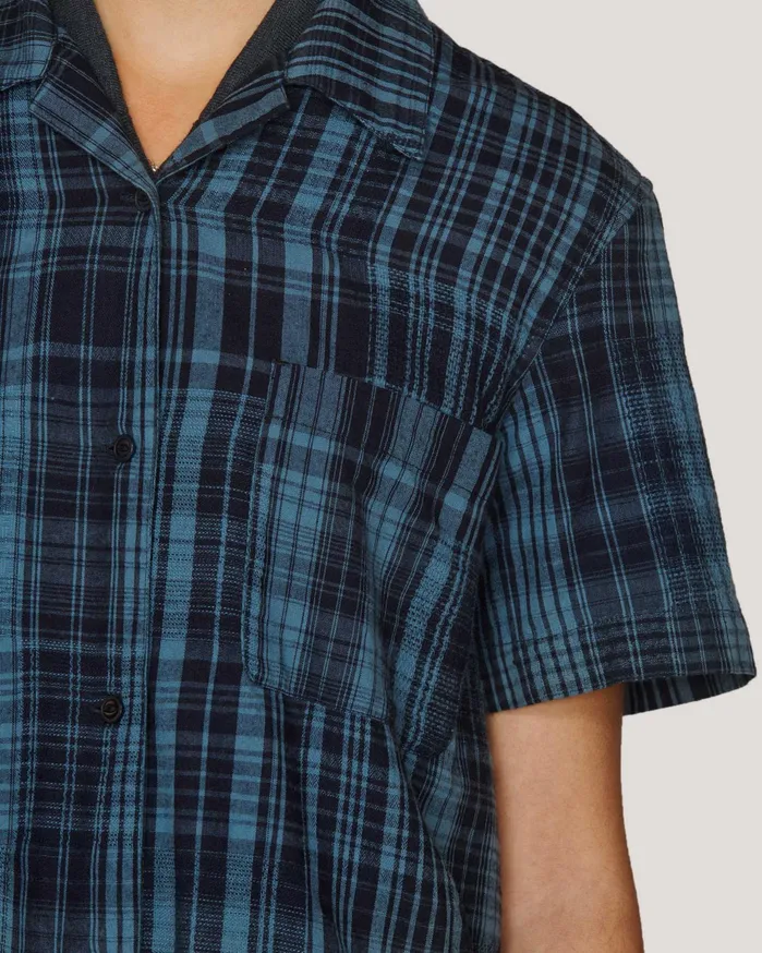 Women Vegas Shirt Indigo YMC Shirts