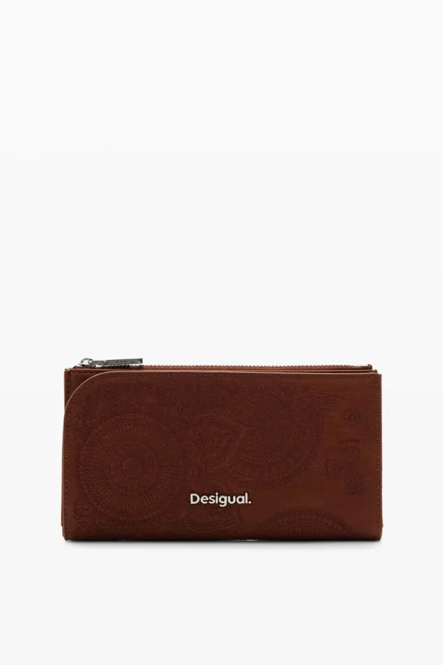 Women Wallets and Purses Desigual Large Embroidered Wallet
