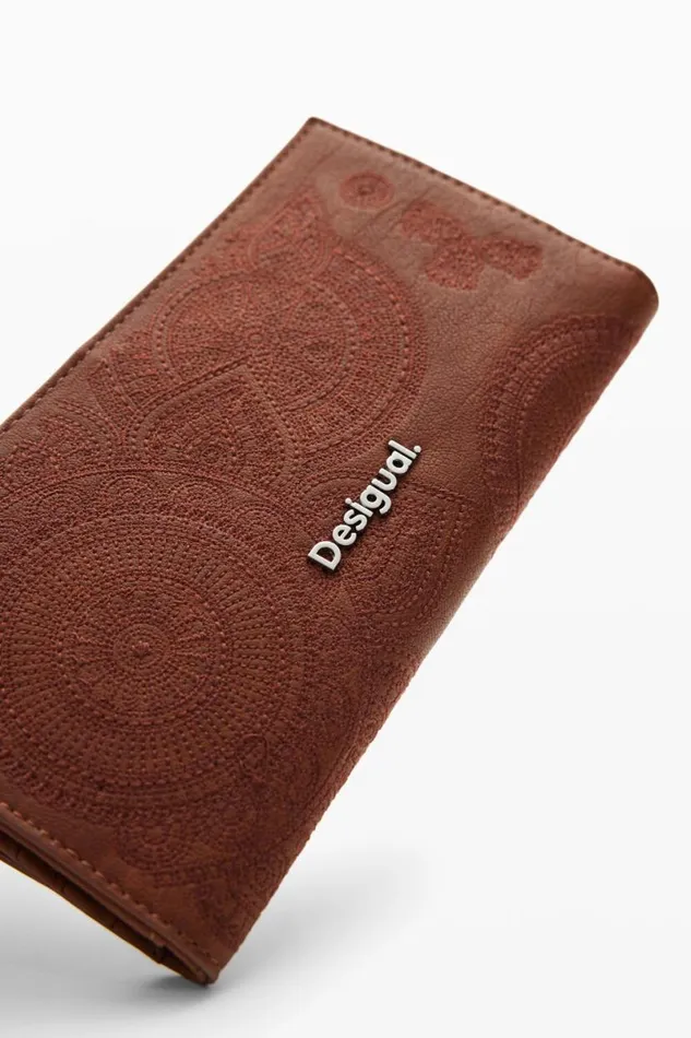 Women Wallets and Purses Desigual Large Embroidered Wallet