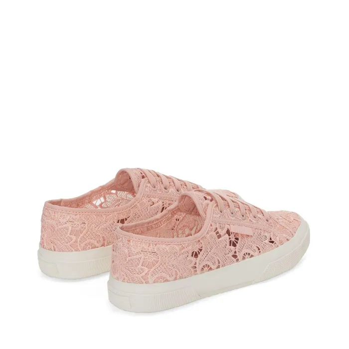 Women Woman 2750 MACRAME Sneaker PINK BLUSHFAVORIO Superga Low Cut