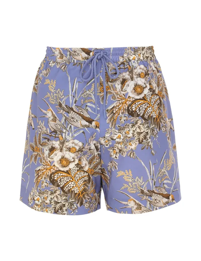 Women Zimmermann Boardshorts Ottie Boardshort Blue Floral