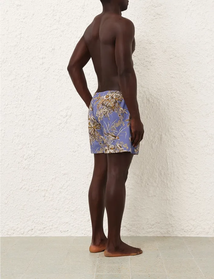 Women Zimmermann Boardshorts Ottie Boardshort Blue Floral