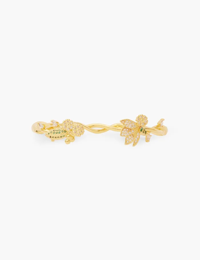 Women Zimmermann Bracelets Bloom Cuff Goldgreen