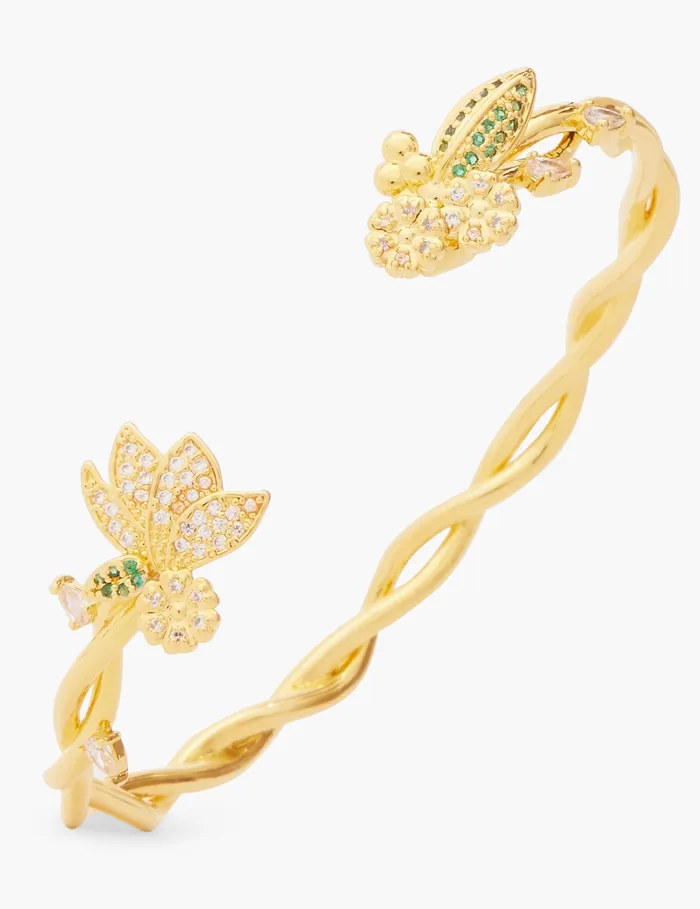 Women Zimmermann Bracelets Bloom Cuff Goldgreen