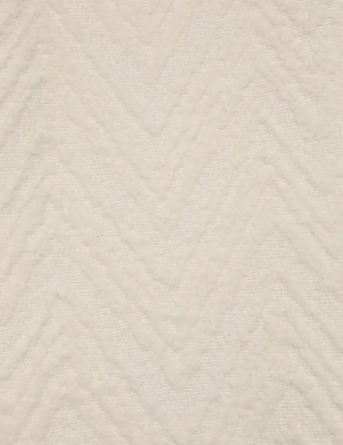 Women Zimmermann Clothing Illustration Chevron Coat Cream