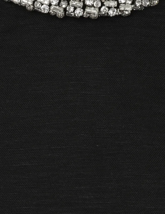 Women Zimmermann Clothing Illustration Diamante Mini Black