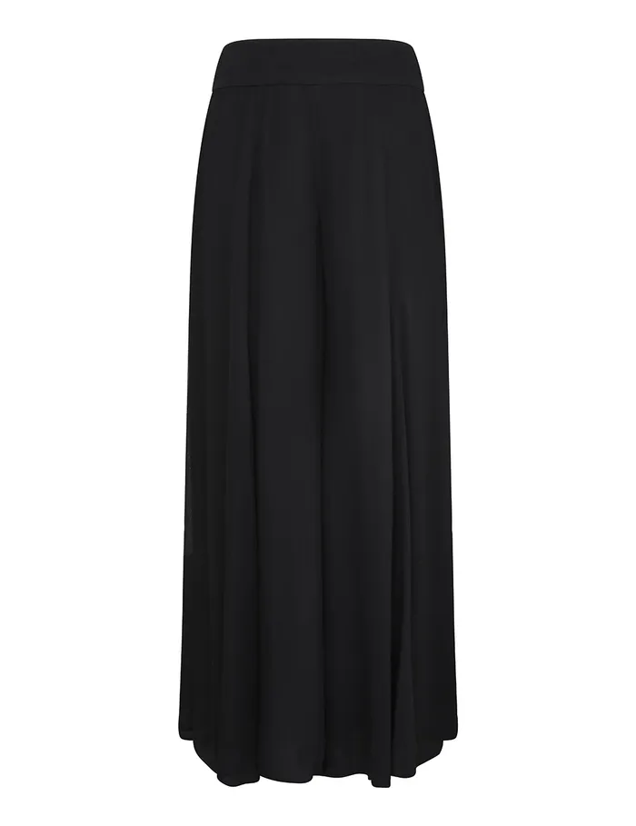 Women Zimmermann Clothing Illustration Flare Culotte Black
