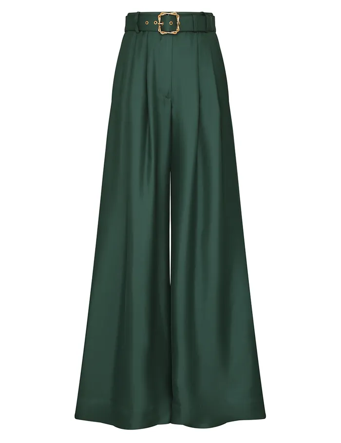 Women Zimmermann Clothing Pavilion Double Tuck Pant Pine