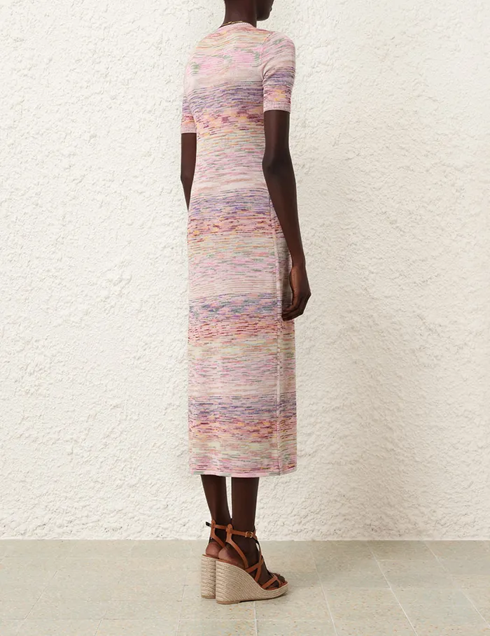 Women Zimmermann Dresses and Coverups Halliday Marl Dress Multi