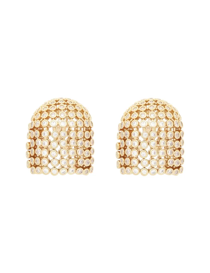 Women Zimmermann Earrings Nova Fringe Studs Gold