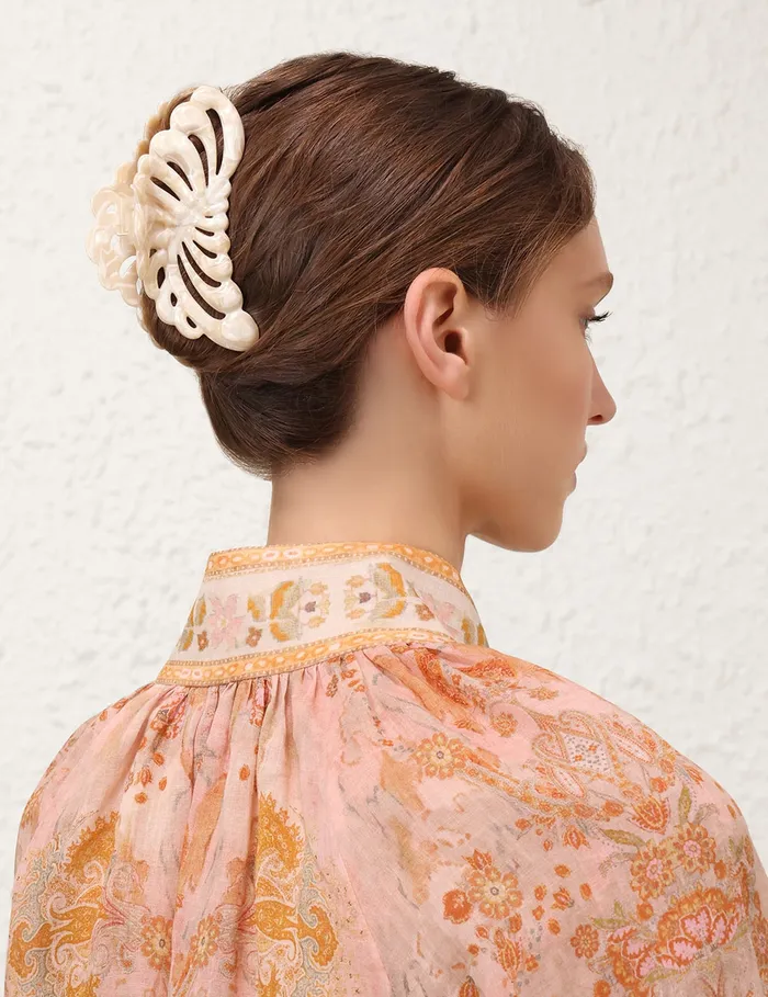 Women Zimmermann Hair Accessories Palm Clasp Shell