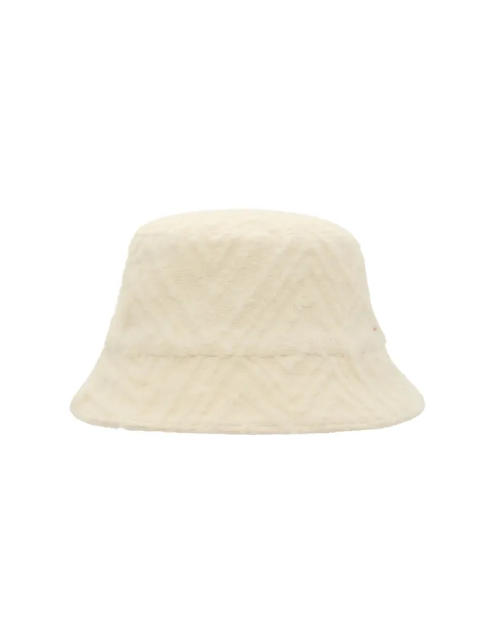 Women Zimmermann Hats Chevron Bucket Hat Cream