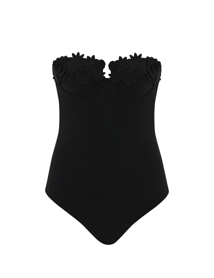 Women Zimmermann One Pieces Everley Embroidery 1pc Black