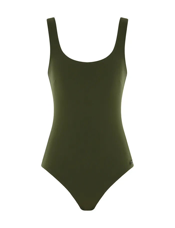 Women Zimmermann One Pieces Separates Scoop 1pc Khaki