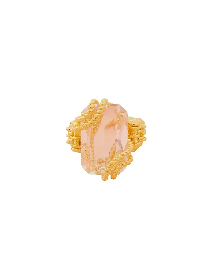 Women Zimmermann Rings Bloom Ring Goldblush