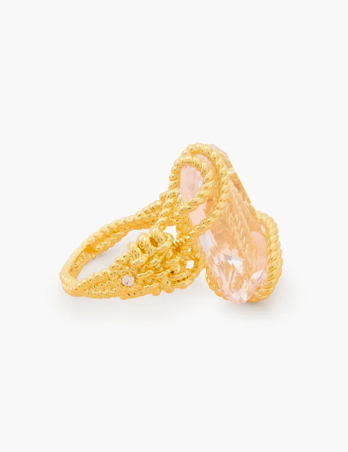 Women Zimmermann Rings Bloom Ring Goldblush