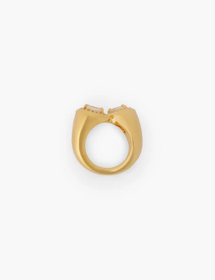Women Zimmermann Rings Radiant Ring Gold