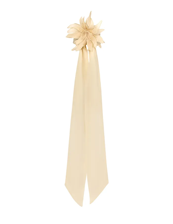 Women Zimmermann Scarves Flower Scarf Cream
