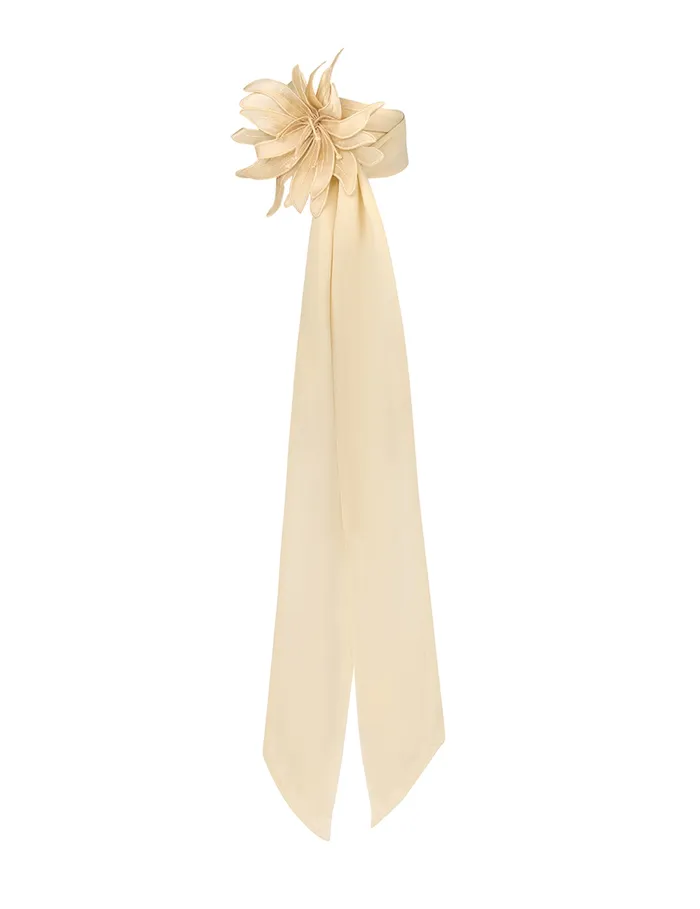 Women Zimmermann Scarves Flower Scarf Cream