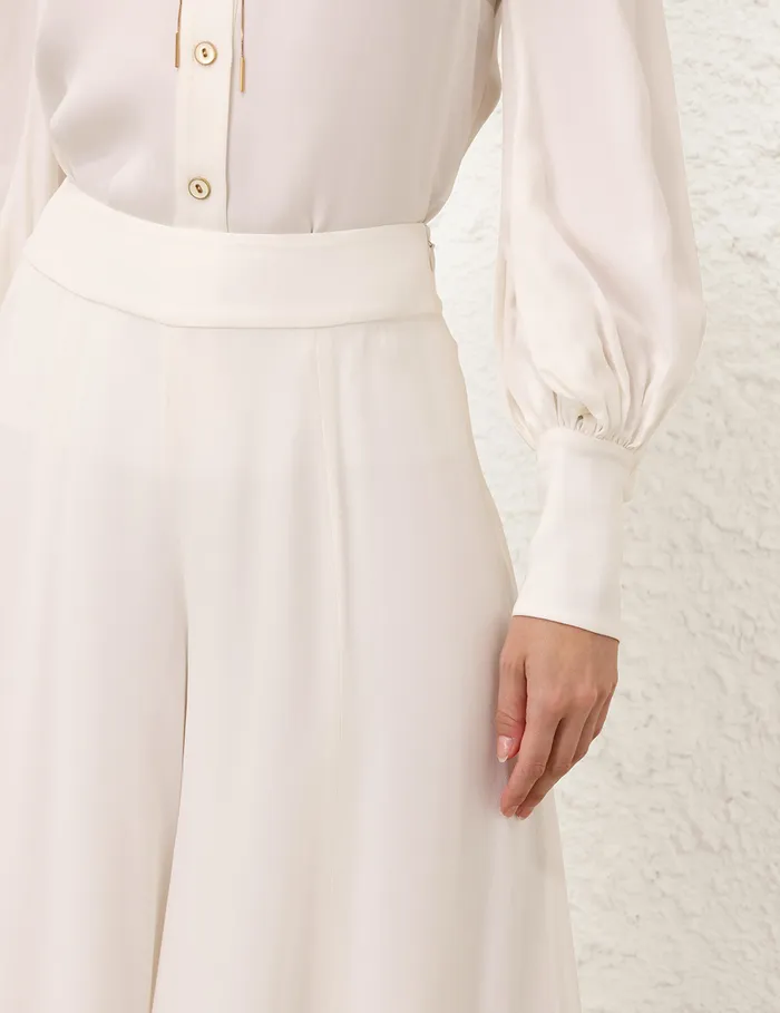 Women Zimmermann Shorts and Pants Culotte Cream