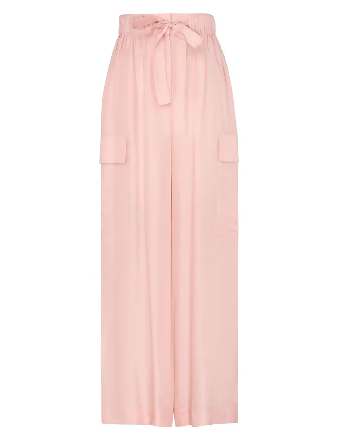 Women Zimmermann Shorts and Pants Halliday Relaxed Pocket Pant Pink