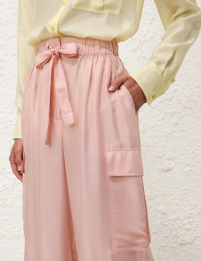 Women Zimmermann Shorts and Pants Halliday Relaxed Pocket Pant Pink