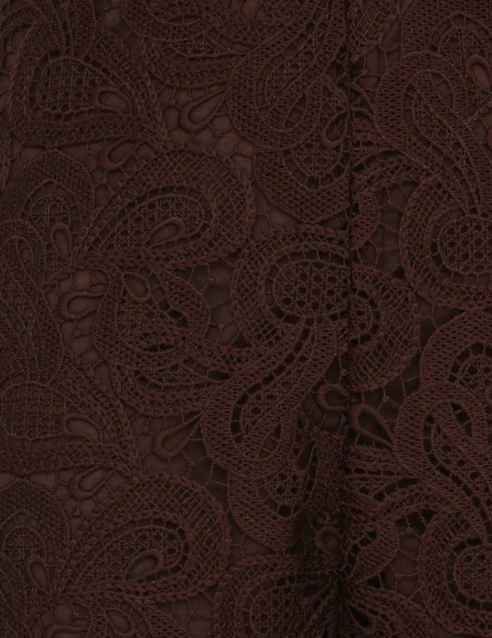 Women Zimmermann Shorts and Pants Illustration Lace Flare Pant Chocolate