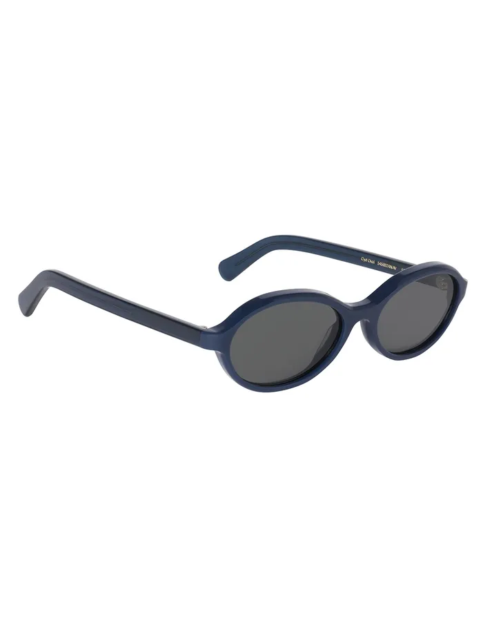 Women Zimmermann Sunglasses Cyd Oval Navy
