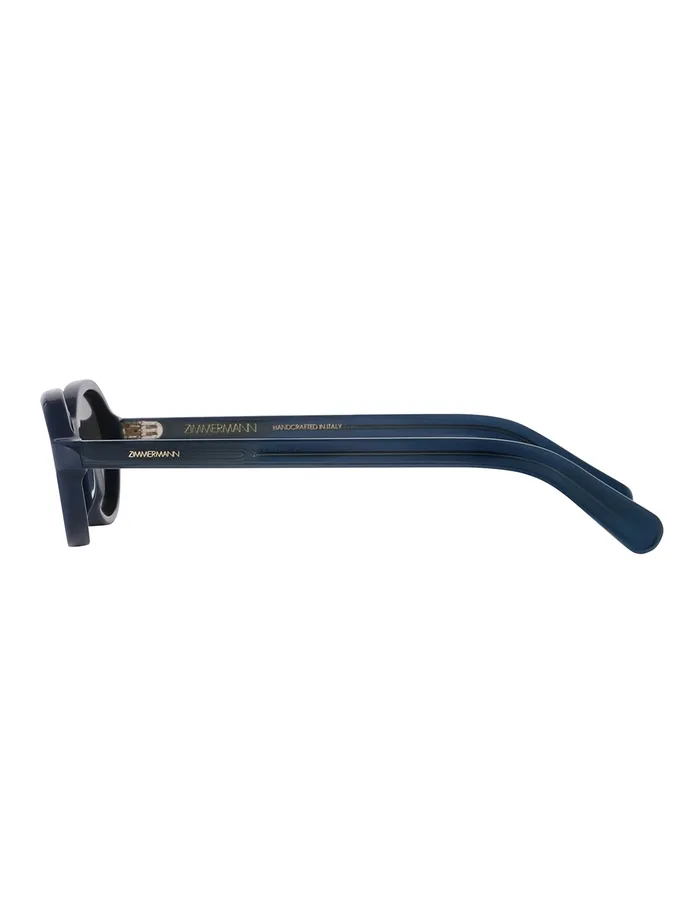 Women Zimmermann Sunglasses Cyd Oval Navy