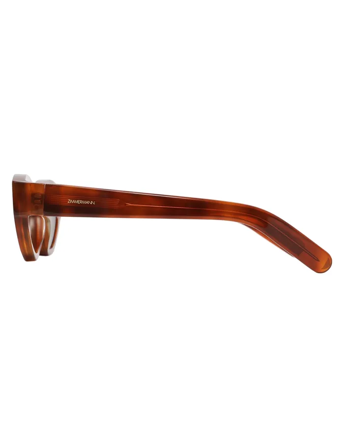 Women Zimmermann Sunglasses Echo Cat Eye Havana