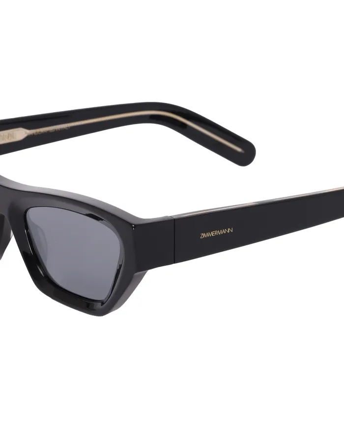 Women Zimmermann Sunglasses Echo Square Black