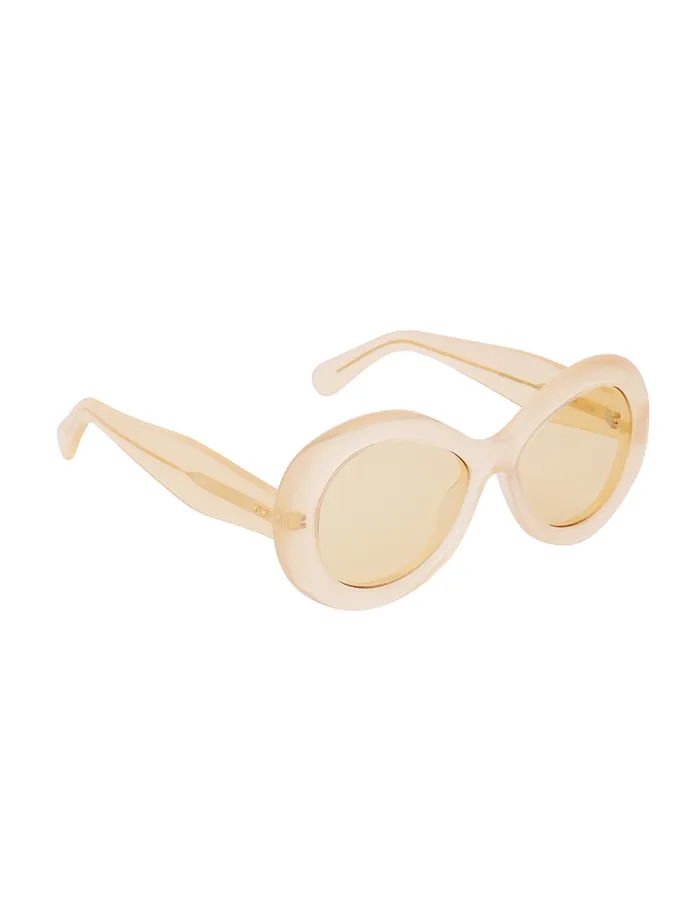Women Zimmermann Sunglasses Jay Oversize Lemon