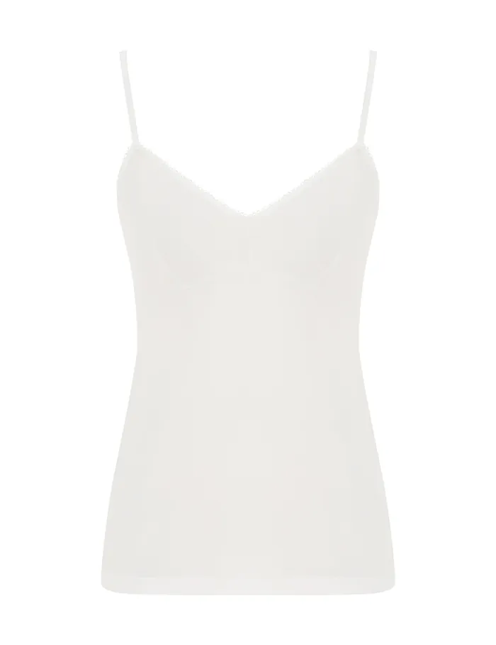 Women Zimmermann Tops Crush Heart Trim Blouse Ivory